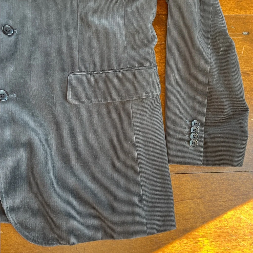 Banana Republic Corduroy Black Sports Jacket 46L